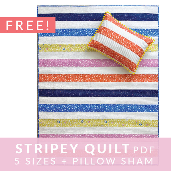 FREE! - Stripey Quilt Pattern