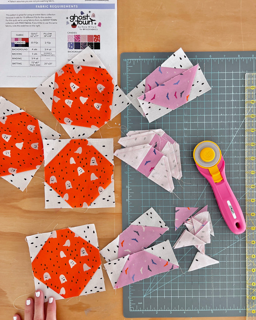 Candy Quilt Pattern Paper Candy Quilt + Pillow PDF Pattern – MADE Everyday