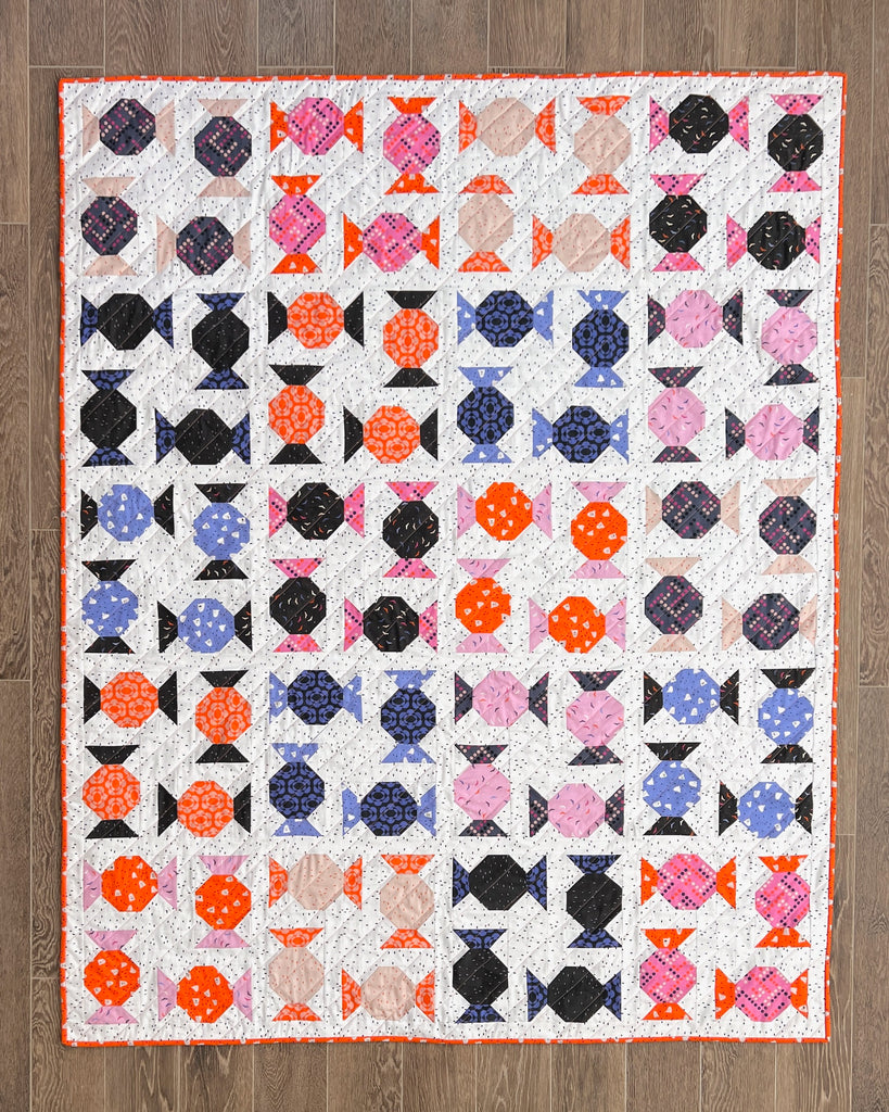Candy Quilt Pattern Paper Candy Quilt + Pillow PDF Pattern – MADE Everyday