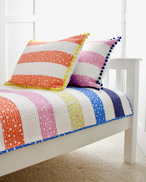 FREE! - Stripey Quilt Pattern – MADE Everyday