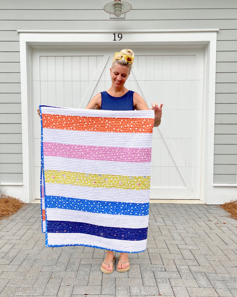 FREE! - Stripey Quilt Pattern – MADE Everyday